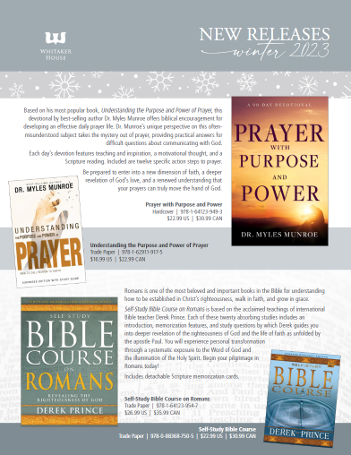 Whitaker House Winter 2023 New Releases